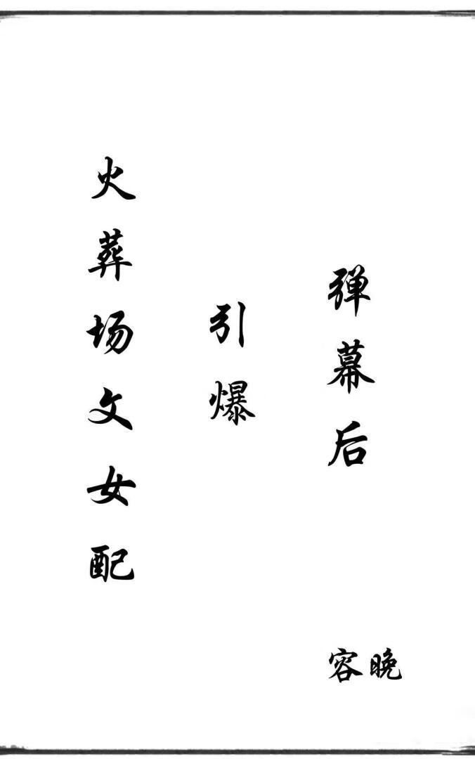追妻火葬场的女配文