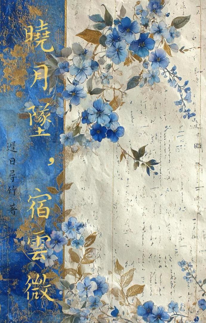 晓月坠，宿云微